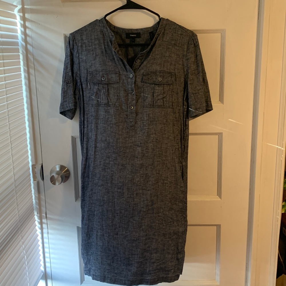 Theory linen dress